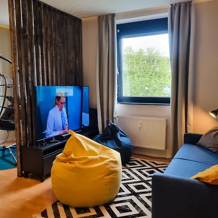 Lägenhet Maremar - Design - 2 Schlafzimmer - Luxus Boxspringbetten - Kueche - Highspeed Wifi - Arbeitsplaetze *