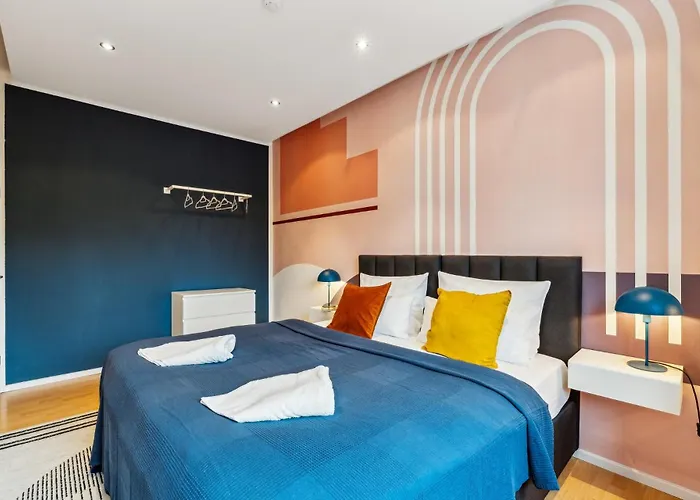 Maremar - Design - 2 Schlafzimmer - Luxus Boxspringbetten - Kueche - Highspeed Wifi - Arbeitsplaetze Lägenhet